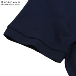 GIORDANO Áo Thun Nam Trơn Có Cổ Lycra Polo 01016245 — ảnh 8