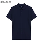GIORDANO Áo Thun Nam Trơn Có Cổ Lycra Polo 01016245 — ảnh 5