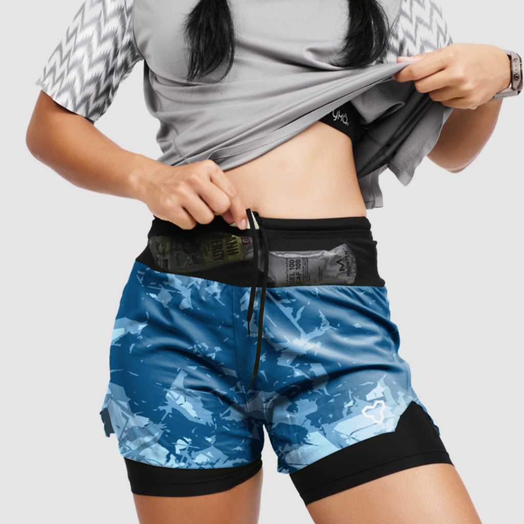Quần Chạy Bộ Nam Motive SM201 Có Đai Belt Tích Hợp Siêu Nhẹ, Co Giãn 4 Chiều