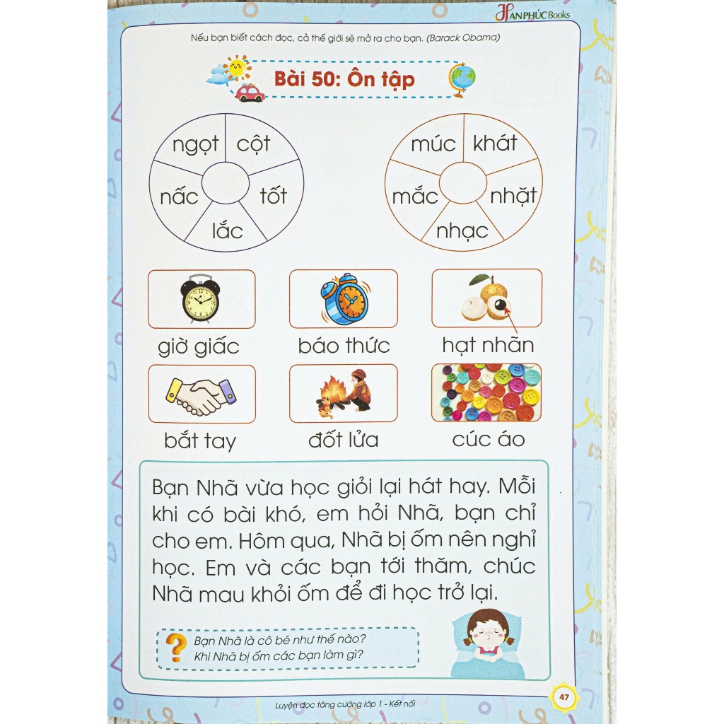 Sách - H An Phúc -  Luyện đọc tăng cường - Lớp 1 - Kết nối tri thức với cuộc sống