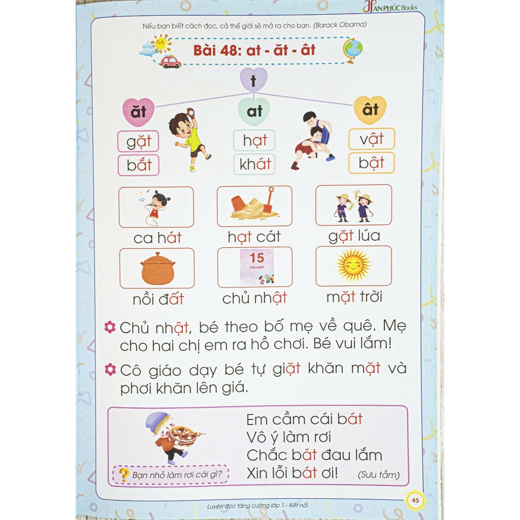 Sách - H An Phúc -  Luyện đọc tăng cường - Lớp 1 - Kết nối tri thức với cuộc sống