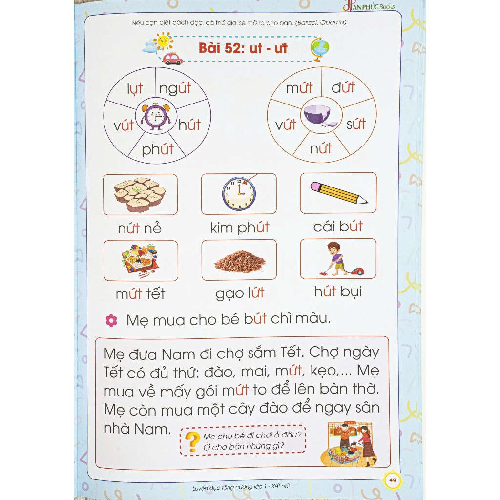Sách - H An Phúc -  Luyện đọc tăng cường - Lớp 1 - Kết nối tri thức với cuộc sống