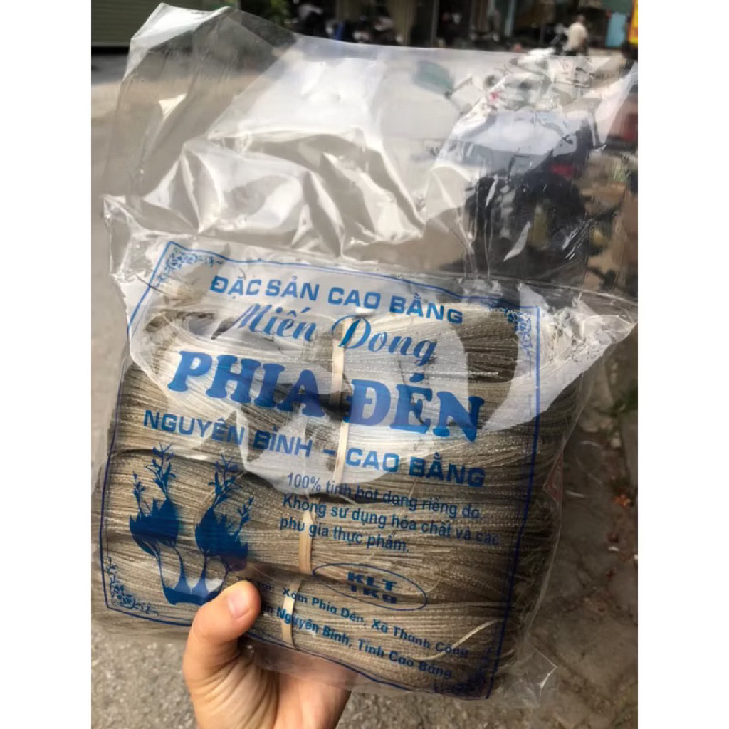 Miến Dong Phia Đén Đặc Sản Cao Bằng Gói 1kg