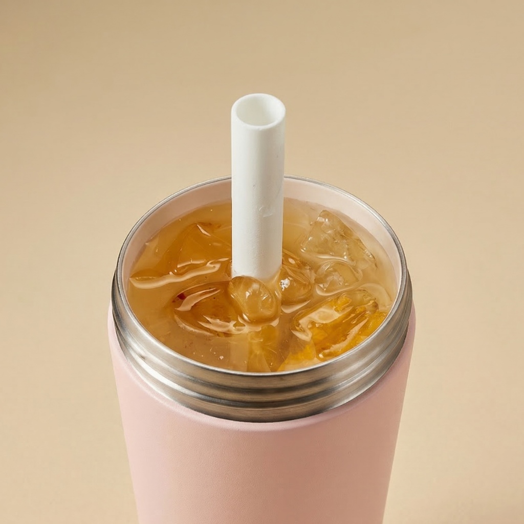Bình giữ nhiệt phủ sứ LocknLock Ceramic Milk Tea Tumbler LHC4369 kèm ống hút trân châu dung tích 720ml - 3 Màu | BigBuy360 - bigbuy360.vn