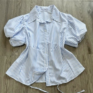 Áo bigsize nữ kiểu tay phồng có dây buộc ở eo tôn dáng che khuyết điểm vải mềm mát hottrend SM189/SM190
