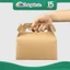Hộp Giấy Kraft Có Quai Xách (10X20X10CM), Dáng Gài, Dày Dặn Đựng Bánh Kẹo, Đồ Ăn Cho Các Hàng Quán