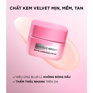 Bộ dưỡng chất sạch tế bào da chết peel 25ml, kem sáng da Melasyl mờ thâm mụn, nám L'Oreal Paris Glycolic Bright 50ml