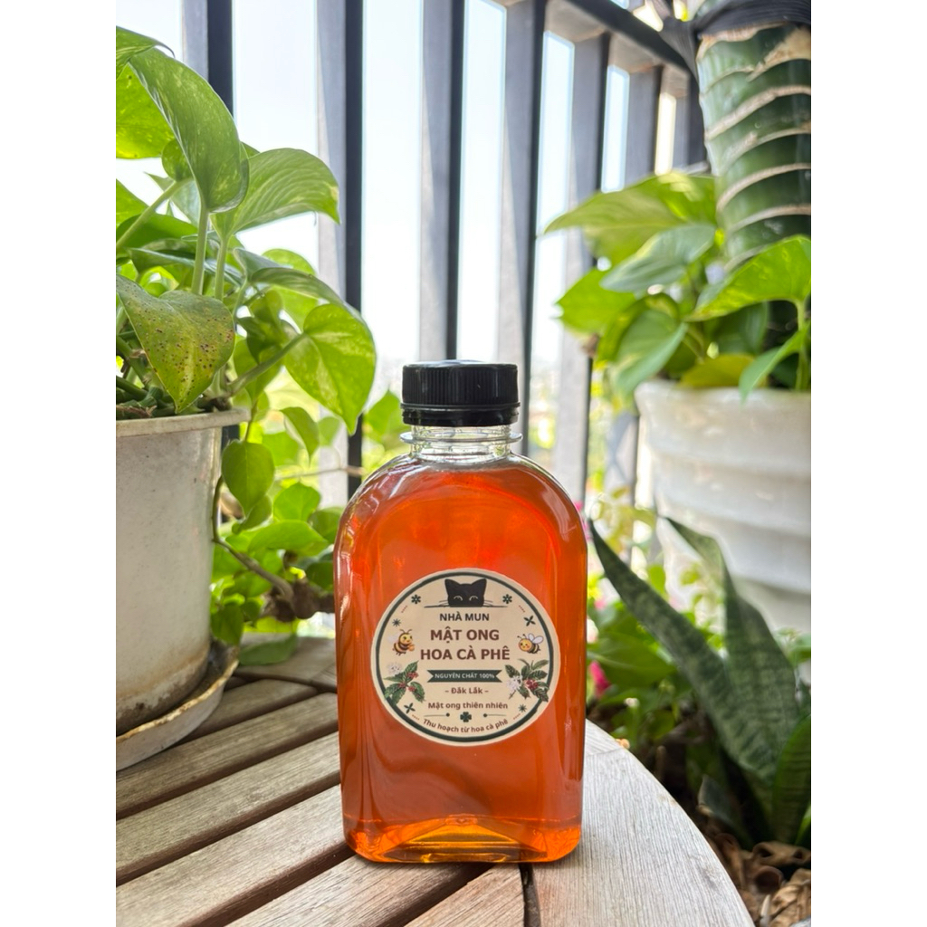 Mật ong hoa cà phê nguyên chất Đắk Lắk 250ml – mật ong thiên nhiên, ngọt thanh, dễ dùng mỗi ngày | MM03