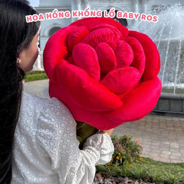 Hoa Hồng Khổng Lồ Bằng Bông 30cm 50cm 65cm 80cm – Món Quà Độc Đáo Và Ý Nghĩa Cho Những Dịp Đặc Biệt