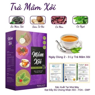 ✅ Trà Mâm Xôi Tứ Vị [Chính Hãng Cao Cấp] ✅ Cân bằng nội tiết tố làm đẹp da bổ huyết điều hòa kinh nguyệt hộp 20 gói