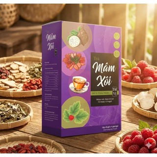 ✅ Trà Mâm Xôi Tứ Vị [Chính Hãng Cao Cấp] ✅ Cân bằng nội tiết tố làm đẹp da bổ huyết điều hòa kinh nguyệt hộp 20 gói