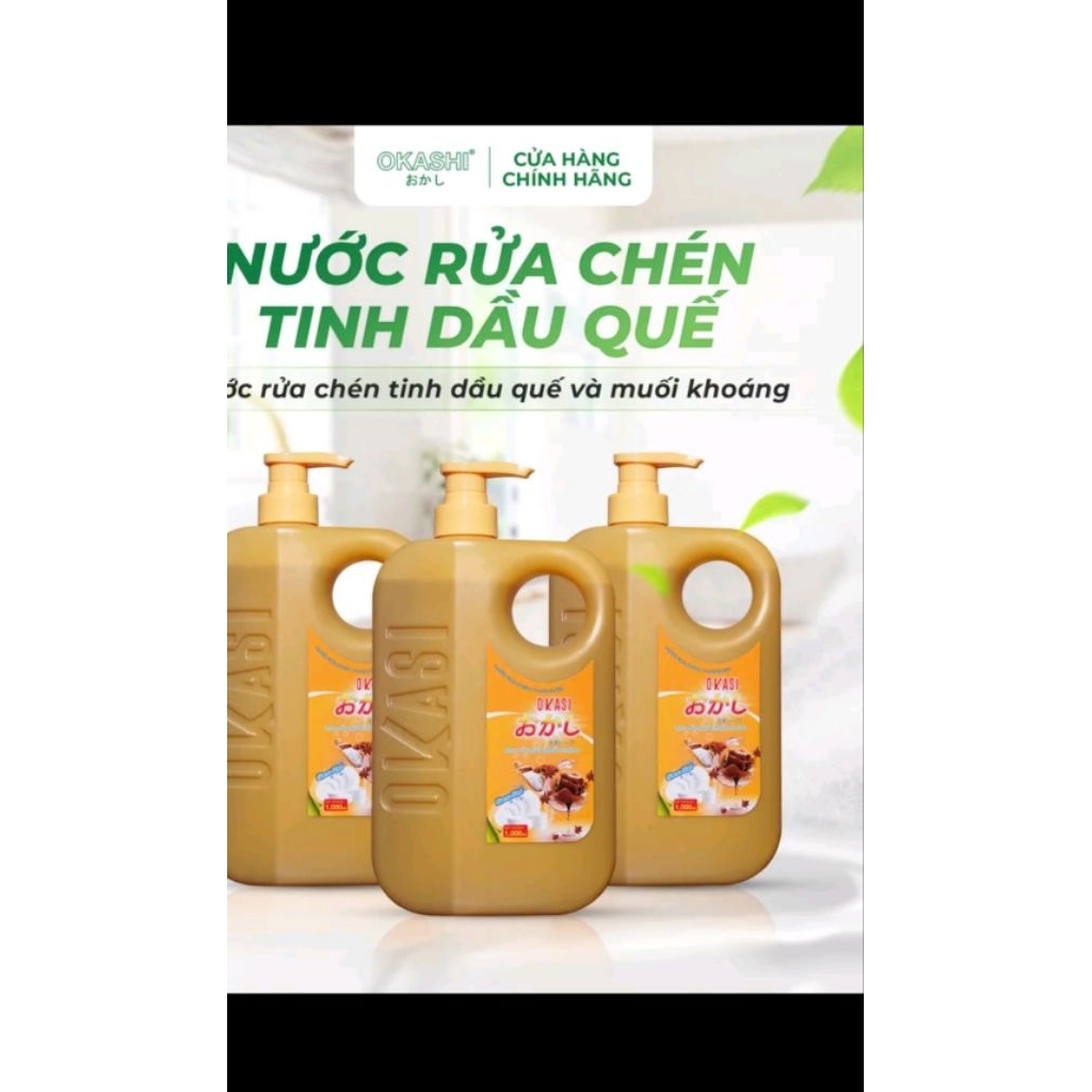 Nước rửa bát okashi