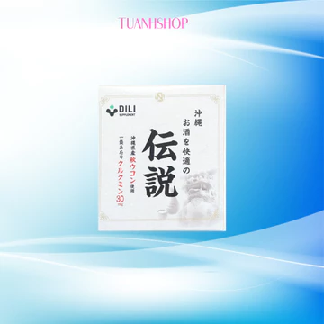 Viên uống nghệ mùa thu Nhật Bản - nghệ truyền thuyết Dili hộp 10 gói hỗ trợ giảm viêm dạ dày