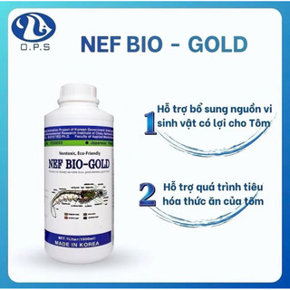 NEF BIO-GOLD - Nông to đường ruột, phân dài, chấm dứt phân trắng