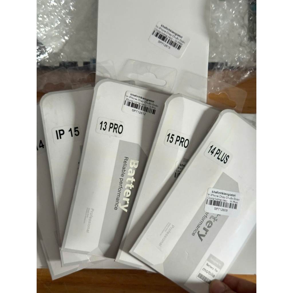 Pin chạy chuẩn đoán cho ip 12,13,14 promax,... pin dung lượng chuẩn, cao chính bảo hành 12 tháng (CÓ HOẢ TỐC) | BigBuy360 - bigbuy360.vn