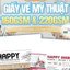 Giấy vẽ mỹ thuật luyện thi Happy 160gsm/220gsm