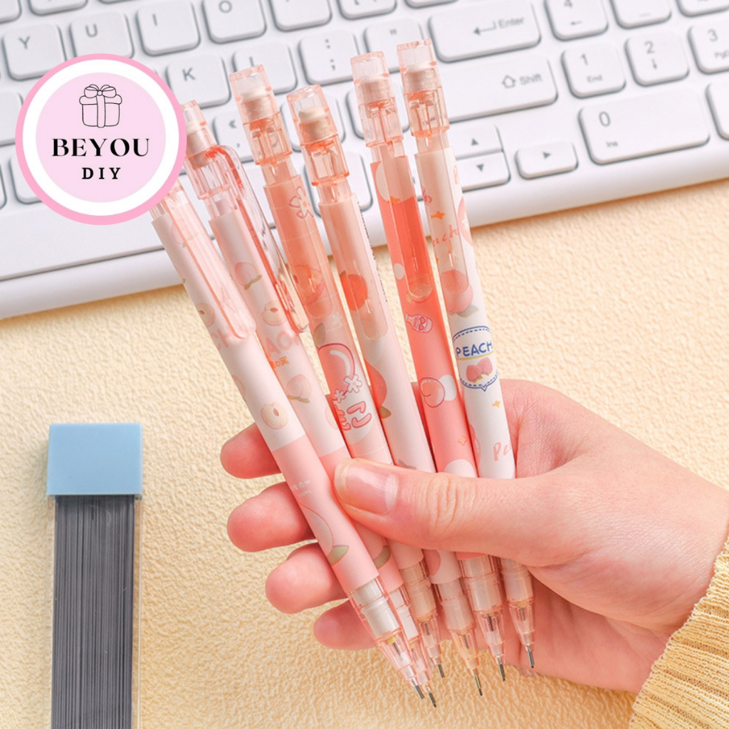Bút Chì Bấm Ngòi 0.5mm Hình Dễ Thương, Ngòi Bút Chì Bấm Cute - BEYOU