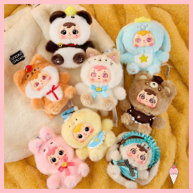[Hỏa tốc HCM] Blind Box Móc Khóa Gấu Bông Samuel Rạp Hát chính hãng