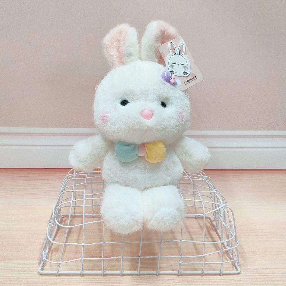 Gấu Bông Hình Thỏ Mini Nhiều Mẫu Siêu Đáng Yêu, Thú Nhồi Bông Thỏ Bunny 25CM Quà Tặng Dễ Thương Cho Bé