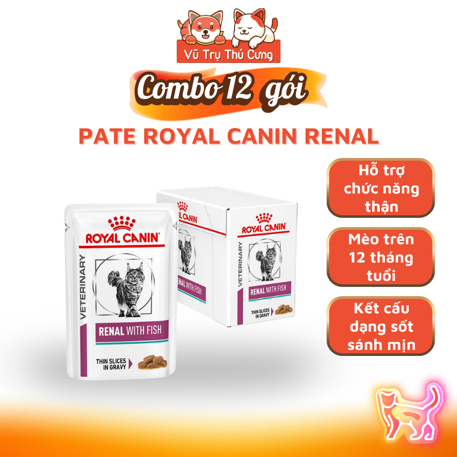 (Combo) Pate Cho Mèo Royal Canin Gói 85g