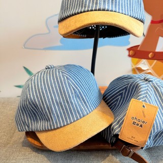 NÓN  GIẢ JEAN PHONG CÁCH HÀN QUỐC SỌC XANH CHO BÉ TRAI , BÉ GÁI | AnhMy Baby