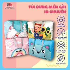 Túi Đựng Chăn Mền Chống Thấm, Ngăn Rộng, Nhiều Màu Cho Bé Mầm Non, Dân Văn Phòng