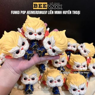 Mô hình FUNKO POP Liên minh huyền thoại Heimerdinger lỗi lem sơn, xuất xịn không hộp - Đồ chơi BEE VNXK