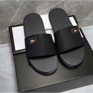 Dép Lê Nam Có Khâu Đế_ Dép Quai Ngang Da Sít, Đế Cao Su 2 Lớp Chắc Chắn Đủ Size 37-43.