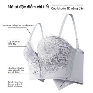 Áo Lót Không Dây Phiên Bản Giới Hạn - Nâng Ngực, Ẩn Vừa Vặn, Mát Mẻ Cho Mùa Hè