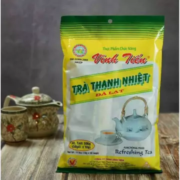 Trà Thanh Nhiệt Vĩnh Tiến Pha Ấm 500g - Giải Nhiệt Mát Gan Hạ Huyết Áp