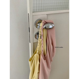 𝐏𝐡𝐢𝐞𝐧 𝐖𝐆𝐖𝐄 | (Sẵn) w9052 Áo Cổ Yếm Đổ Soắn Lưng Sợi Form Vừa