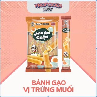 BÁNH GẠO CUỘN WANT WANT - GÓI 180GR [DATE MỚI]