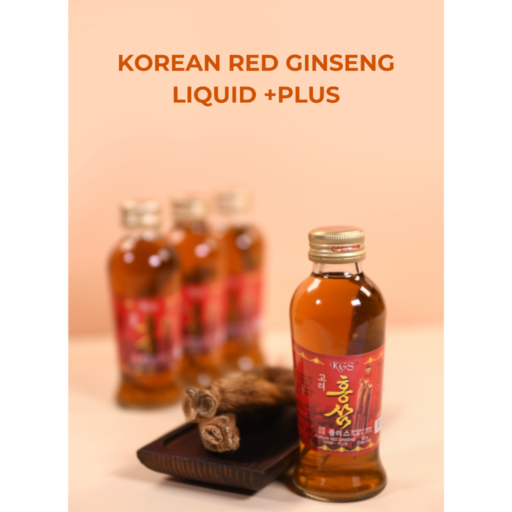 NƯỚC HỒNG SÂM HÀN QUỐC CÓ CỦ KGS (120ml / chai | 10 chai / hộp)