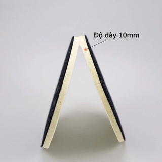 Miếng phớt pad nỉ đánh bóng kính, inox size 3-5-7inch tự dính