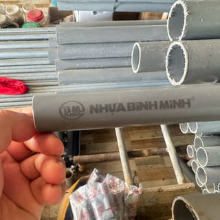 Ống PVC Bình Minh Phi 42 49 60 Cắt Lẻ 0.5m 1m