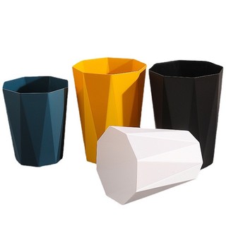 (S3) Thùng Rác Để Bàn, Decor Phòng Khách, Phòng Ngủ Phong Cách Bắc Âu Thiết Kế Dát Cạnh Kim Cương Sang Trọng