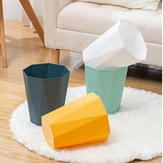 (S3) Thùng Rác Để Bàn, Decor Phòng Khách, Phòng Ngủ Phong Cách Bắc Âu Thiết Kế Dát Cạnh Kim Cương Sang Trọng