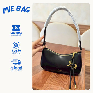Túi xách nữ đeo vai size 22cm chất da lì mềm cao cấp dáng basic dễ phối MIE BAG