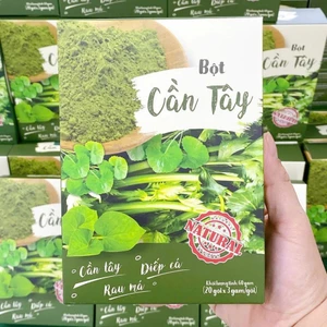 Bột Cần Tây Diếp Cá Rau Má Chính Hãng Cao Cấp ✅ Trắng sáng da đẹp dáng giải nhiệt mát gan thanh lọc cơ thể hộp 20 gói