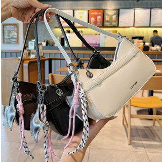 Túi xách nữ kẹp nách cầm tay size 24 da PU cao cấp tặng kèm charm sao MIE BAG