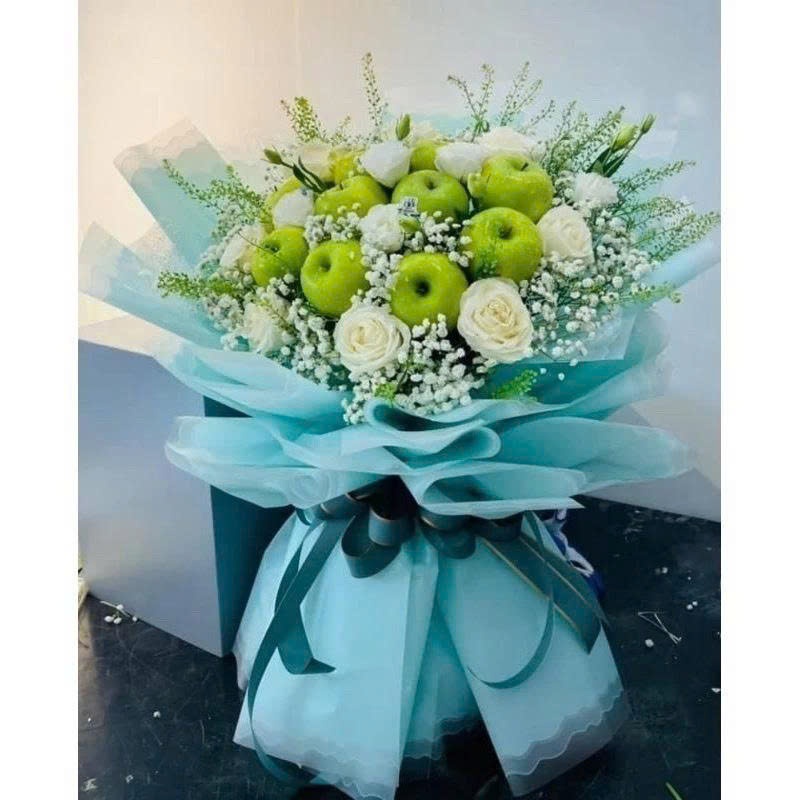 100 đế nhựa CHỤP TRÁI CÂY làm đế đỡ trái cây để cắm bó hoa quả chụp nhựa que đế cắm trái cây