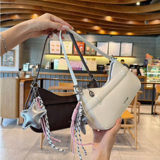 Túi xách nữ kẹp nách cầm tay size 24 da PU cao cấp tặng kèm charm sao MIE BAG