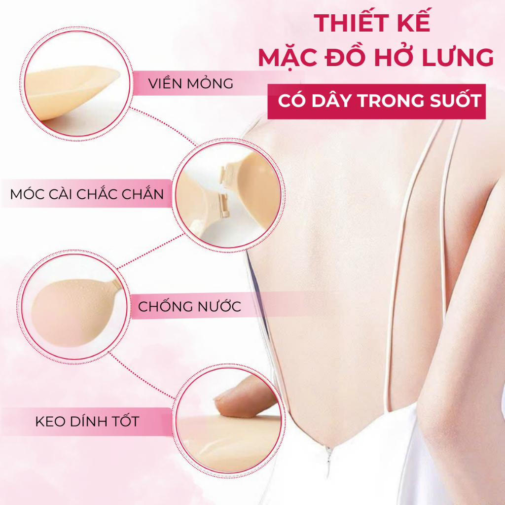 Miếng dán nâng ngực Adore hình bàn tay siêu dày siêu dính, áo dán ngực tạo khe – Hàng chính hãng | BigBuy360 - bigbuy360.vn