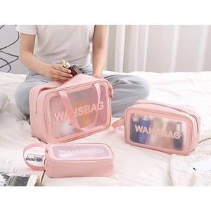 Túi Đựng Đồ Trang Điểm Nữ Wahsbag – Túi Mỹ Phẩm Trong Suốt Chống Nước Tiện Lợi