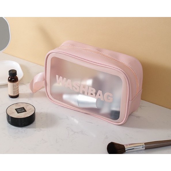 Túi Đựng Đồ Trang Điểm Nữ Wahsbag – Túi Mỹ Phẩm Trong Suốt Chống Nước Tiện Lợi