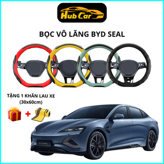 Bọc Vô Lăng BYD SEAL Bọc Vô Lăng Ô Tô Carbon Cao Cấp Size38 Mang Lại Cảm Giác Chắc Tay Khi Lái Xe