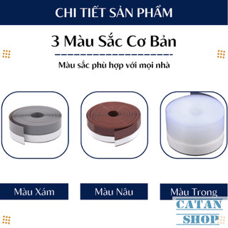 Cuộn Ron 5 Mét, Gioăng Cửa Cao Su 5 Mét Chặn Khe Cửa Chống Bụi, Ron 5 Mét Dán Chặn Khe Cửa Côn Trùng