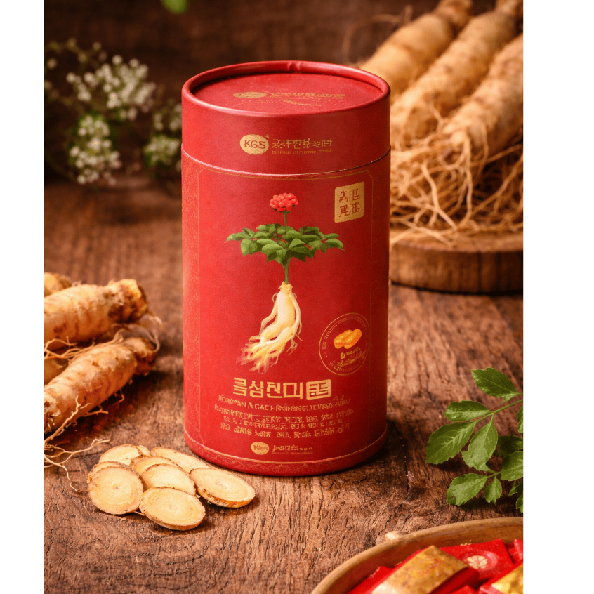 Kẹo Hắc Sâm Hàn Quốc/ KGS Korean Black Ginseng Candy Gold 250g