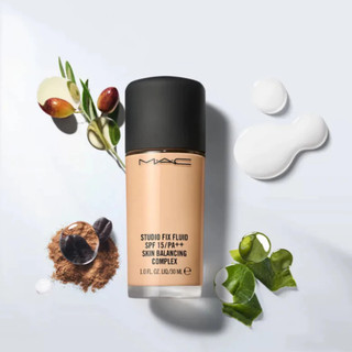 Kem nền mmaacc 30ml/Studio Fix Fluid SPF15 PA++ che phủ tốt kiềm dầu