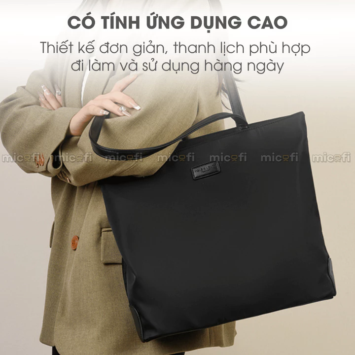 Women's Elegant Canvas Tote Bag – for Work – 2